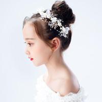 Diadema De Princesa Para Niñas Adorno De Corona Florido Para Bodas Y Fotografías Navideñas Accesorio De Cabeza De Moda - details 12