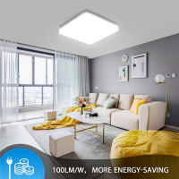 Luz De Techo Cuadrada LED Moderna 110V-220V Para Hogar Lámpara De Techo Para Cocina Sala De Estar Dormitorio Iluminación - details 2