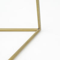 Xtrelamp Lámpara de Pie Salón TRIANGLE 1 Luz E27 D45 Cm H146 Cm P45 Cm Metal - Oro | Diseño Moderno y Minimalista - details 2