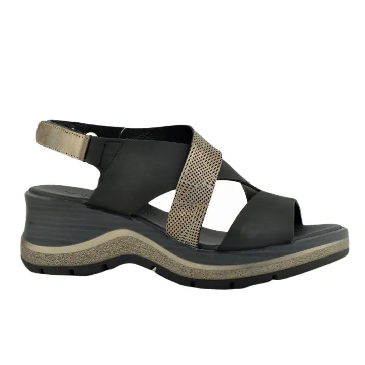 Sandalias marca Paula Urban modelo 27-560Ne para mujer en color negro - 1