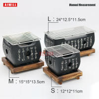 AIWILL Barbacoa Portátil Grill Asador De Carbón Para Comida Coreana Horno De Cocina Familiar Reutilizable Para Exteriores - details 5