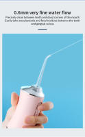Irrigador Oral USB Recargable Jet De Agua Dental Portátil Limpiador De Dientes Impermeable Con Tanque De Agua De 310ML Para Viajes - details 33
