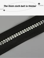 Cremallera De Cierre Automático Cuadrada Plateada 5# 10 Piezas 35 Cm Para Ropa Y Bolsos Eco-amigable Producida En China - details 4