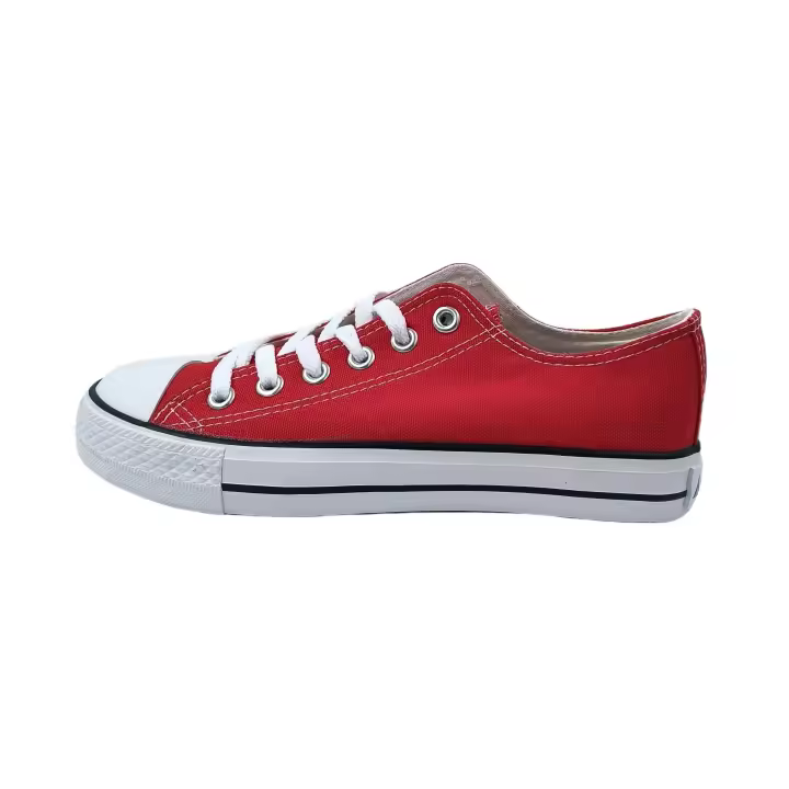 ANDY-Z  AW0105 Rojo Zapatillas clásicas de lona para hombre y mujer. - 1
