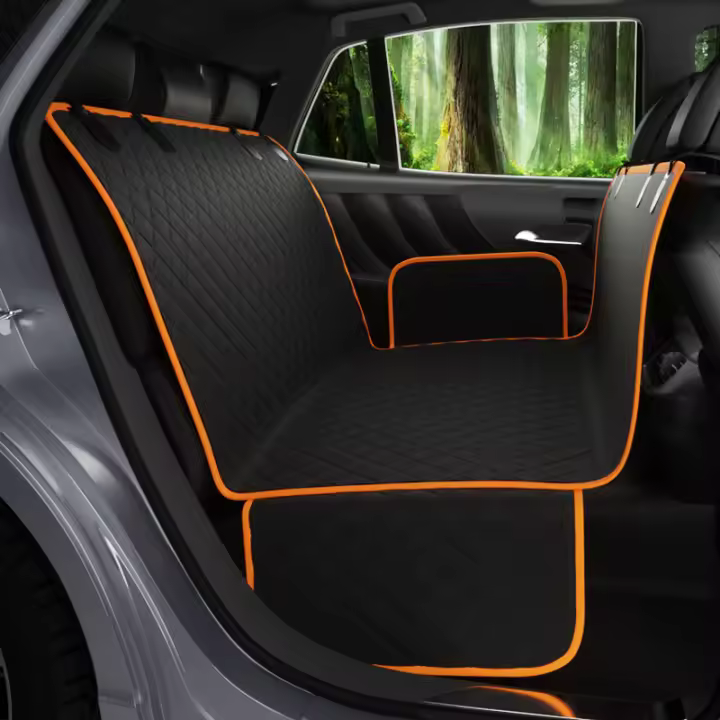 Manta Protectora Para Coche Para Perros Impermeable Y Segura Almohadilla De Seguridad Para Viajes Con Asiento Trasero Universal Eco-amigable - 1