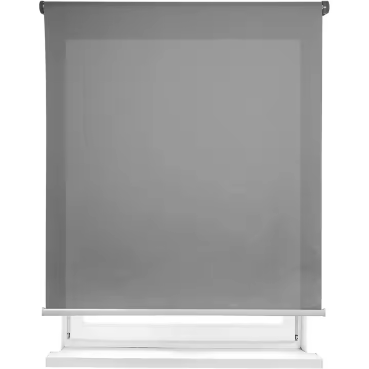 STARLEY-*Estor enrollable translúcido liso -Medida Desde 60 a 180 cm de Ancho, Color Blanco,Gris,Marron, Estores traslucidos de Calidad para Ventanas y Puertas. - 1