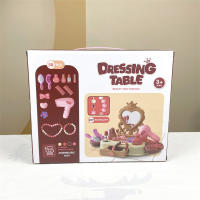 Mini Tocador Infantil con Espejo y Secador de Cabello - Regalo Ideal para Cumpleaños de Princesas - details 9