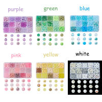 Set De 375 Piezas Para Joyería DIY Con 15 Estilos De Cuentas Acrílicas Adecuadas Para Hacer Pulseras Y Collares - details 0
