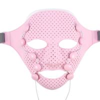 Masajeador De Belleza Eléctrico Antienvejecimiento Máscara Facial SPA 3D Silicona Para Rejuvenecimiento De La Piel Tamaño 29*19cm USB Recargable - details 0
