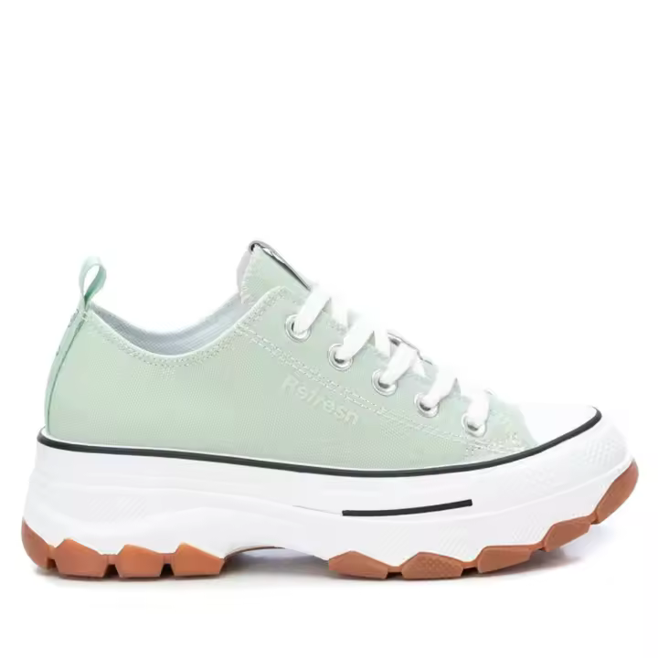 Zapatillas de Mujer Lona Refresh 171920 Verde 105896  MARCAS MUJER Refresh Zapatillas Zapatillas cuña-plataforma - 1