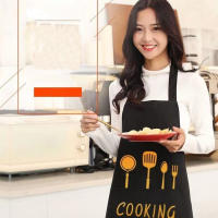 Delantal Para Cocina Impermeable Y Antigrasa Para Hombres Y Mujeres Estilo Pareja Ligero Y Delgado Ropa De Trabajo Para Cocinar - details 0