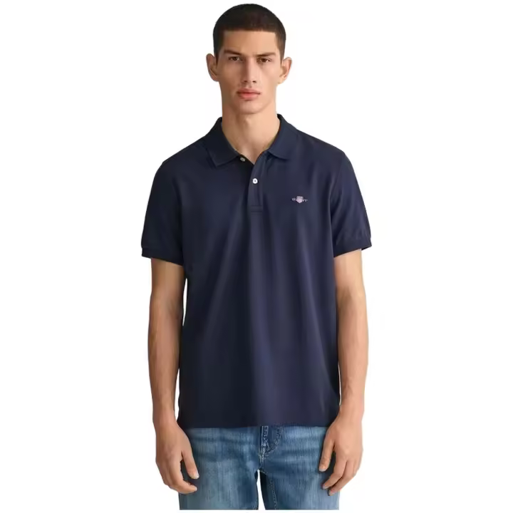 Polo Gant Reg Shield Ss Pique Polo - 1