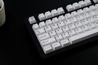 Aifei Keycaps Set Grande Doble Shot Perfil Cherry ABS Para Teclado Wooting GMK Hi75 Switches Layout ANSI Split Purple Green - details 6