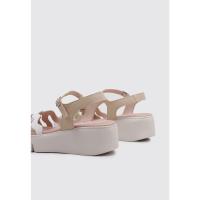 Wonders B-7943 Sandalias De Cuña Mujer Blanco - details 2