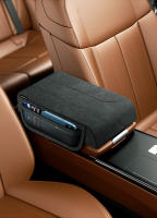 Almohadilla De Consola De Coche Con Almacenamiento Cubierta De Tela De Seda Almohadilla De Apoyo Para Mano De Memoria Espuma Auto Accesorios Interiores - details 10