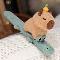 Capybara Slap Snap Wrap Muñequera De Peluche Divertida Para Mano Regalo Creativo Y Divertido Juguete De Perro Gato Kawaii - details 8