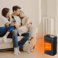 Calefactor Eléctrico Bajo Consumo, 1500W Calentador de Cerámica, Estufa Bajo Consumo, Calentador Eléctrico, Ahorro de Energía y - details 3