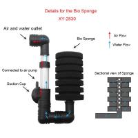 Filtro Bio Espuma Útil Para Acuario Tanque De Peces Camarones Piscina Bomba De Aire Filtración Bioquímica Silenciosa Accesorios De Acuario - details 3