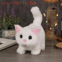 Juguete Eléctrico De Peluche Gato American Shorthair Simulación Interactiva Con Cola Que Se Mueve Y Sonido Juguetes Para Niños - details 3