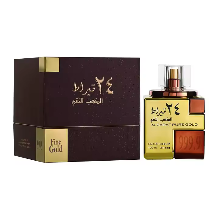 LATTAFA ORO PURO DE 24 QUILATES EAU DE PARFUM 100ML VAPORIZADOR - 1