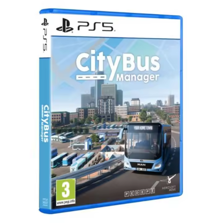 CITY BUS MANAGER PS5 PAL ESPAÑA NUEVO FISICO ESPAÑOL PRECINTADO - Videotec - 1