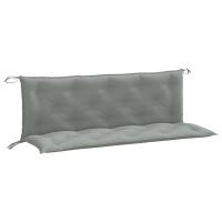 vidaXL Cojines banco jardín 2 uds tela 150x50x7 cm Color Antracita melange,  Gris claro melange,  Gris oscuro melange y mas Cojín Decorativo de Asiento Cojines de muebles de salon - details 0