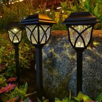 8 Pack De Luces Solares Para Jardín Luz De Hierba Brillante Exterior Impermeable LED Luces De Camino Paisajísticas - details 3