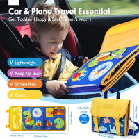 Juguete Educativo Para Bebés Montessori Con Botones Tablero De Actividades Para Niños Pequeños Fomenta Los Habilidades De Mano-Ojo Y Aprendizaje Viajero - details 9