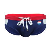 Bragas De Natación Para Hombre Briefs De Playa Deporte Acuático Estilo Sexy Con Palabras De La Bandera Y Copa Word Cup Material Poliéster Y Spandex - details 42