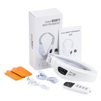 Dispositivo Multifuncional Para Adelgazamiento Del Rostro Y Levantamiento V Shaped Con Compresión Caliente Y Masajeador De Vibración Para El Rostro Control Remoto Rechargeable Material ABS - details 14