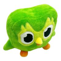 Peluche Verde De Duolingo Peluche De Dúo El Águila De Peluche Suave Juguete De Peluche Para Niños Regalo De Cumpleaños De Anime De Dibujos Animados - details 4