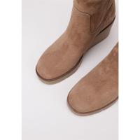 Sandra Fontán BLACKS Botas Con Cuña Mujer Taupe - details 1