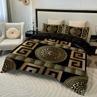 Set De Cama Europeo 3 Piezas Funda De Edredón Y 2 Fundas De Almohada Estilo Digital Impreso Para Todas Las Estaciones Decoración Del Hogar - details 5