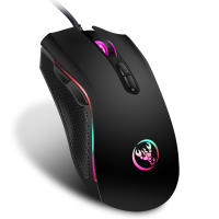 Ratón De Juego Profesional Con Iluminación LED De 7 Colores Brillantes Diseño Ergonómico 3200 DPI Para LOL CS Gamer Alta Gama - details 0