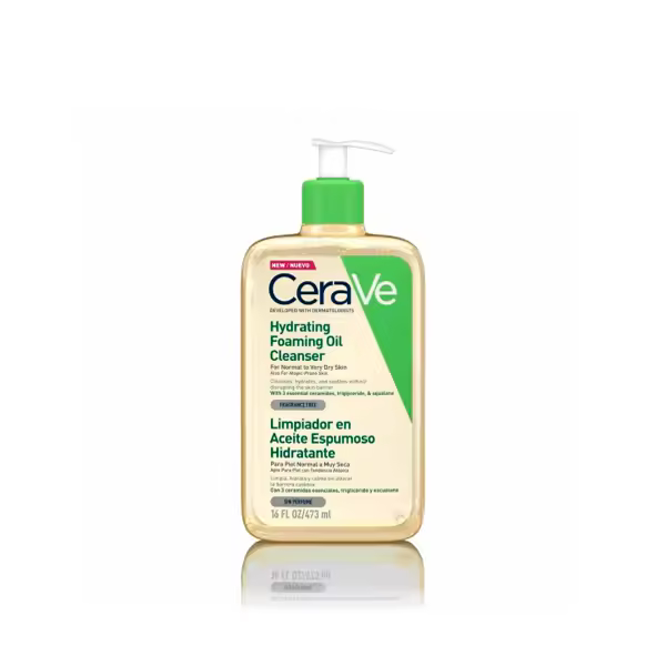 Cerave Limpiador en Aceite Espumoso Hidratante 473ml - 1