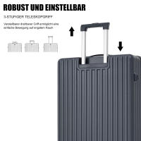 Equipaje Carro Rígido with 4 Rueda 360 ° | Maleta de Mano Cabin Homologada (70x46,5x32,5 cm) | Material Resistente ABS + Cerradura Aduanera TSA | Ideal para Viajeros Falta-Diseño Moderno y LIGO - details 0