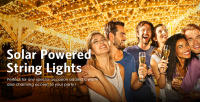 Luces Solares LED Para Jardín Exterior Cadena De Luces De Hadas Impermeables Para Navidad Patio Árbol Fiesta 6m/12m/23m/33m - details 0