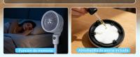 Aigostar Ventilador de Pie Silencioso con Mando a Distancia y Pantalla LED, Oscilación 3D, Temporizador 12H, 3 Modos, 6 Velocidades, Caudal de Aire 1185 m³/h, Difusor de Aroma Integrado - details 5