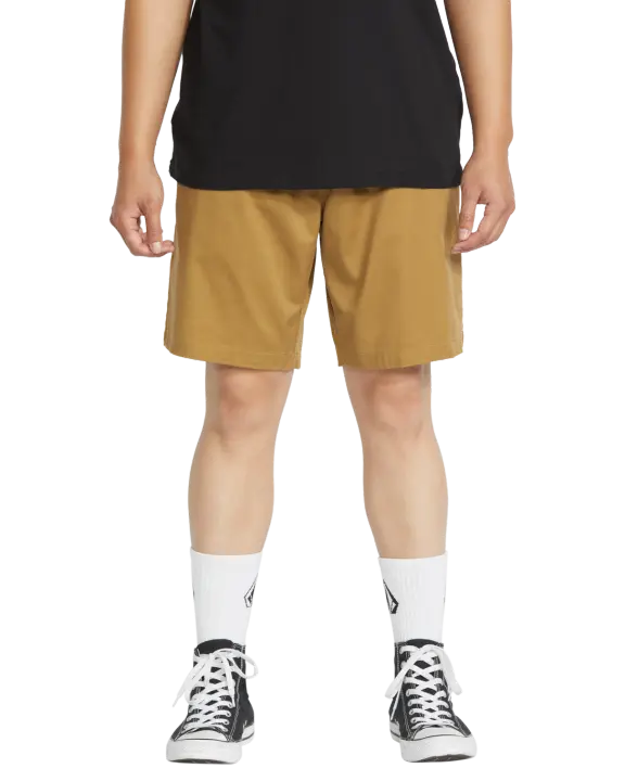 Pantalón Corto Volcom Frickin Ew Short 19 - Dark Khaki - 1