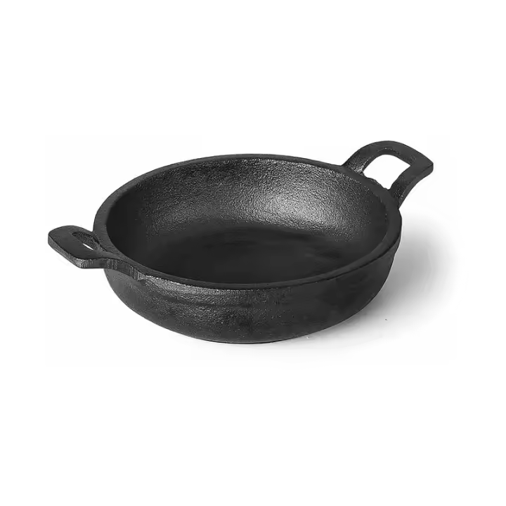 LACOR Cacerola Redonda sin Base Magma | Hierro Fundido | Negro | 720 ml | Ø 18.5 cm | Cacerola resistente horno | Lacor - 1