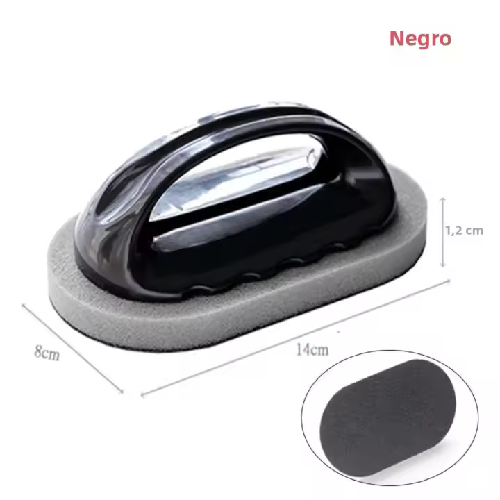 Cepillo De Limpieza Mágico Para La Cocina Esponja Melamina Descalcificación Fuerte De Cuchillos Ollas Y Pots Cepillo De Limpieza Doméstica Plástico - 1