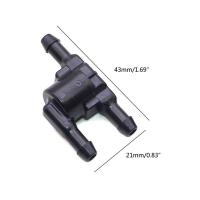 Conector De Tres Caminos Para Tubo De Manguera Con Válvula De Verificación Individual Universal Para Toyota Corolla Crown Honda Camry - details 0