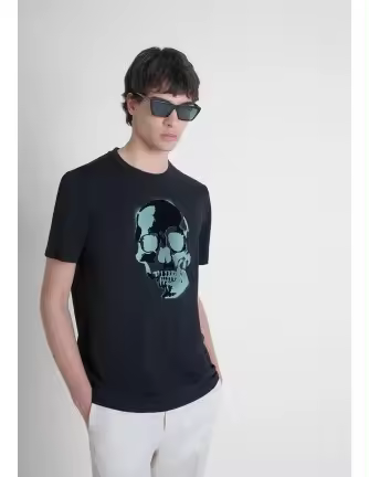 Camiseta Antony Morato negra calavera - 1