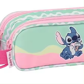 Portatodo Doble Niño Stitch Ice Cream 21x6x8 cm - 1