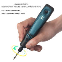 Mini Molino Eléctrico Multifuncional Portátil Recargable Herramienta De Grabado Doméstico Combinación De Brocas Y Perforación - details 5