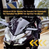 Espejo Retrovisor Ajustable Para Motocicleta Suzuki GSXR 600 750 1000 GSX1300R GSX650F GSX-R Aluminio Y Vidrio Negro - details 3