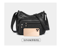 Bolso de hombre para Mujer, de Piel sintética, con textura de gran capacidad, moda, sencillo, para Madres de Mediana Edad. - details 7