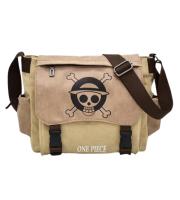 Bandolera One Piece Mediana Marrón - Mochila del Anime Ideal Para Viajes y Aventuras - Hecho de Materiales de Alta Calidad - details 1
