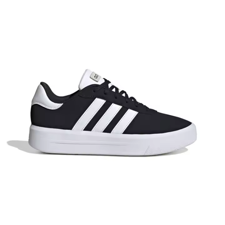 Adidas Zapatillas Adidas Court Platform Suede Mujer Negro - 1