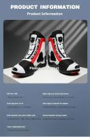 Botas De Motocicleta Para Hombre Y Mujer Microfibra Cuero Anticolisión Protección De Tornillo Zapatos De Motocross Moto Racing - details 4